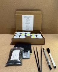 21 Parça Sır Altı Seramik-Çini Boyama Başlangıç Seti