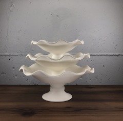 30cm Ayaklı Fırfır Kase