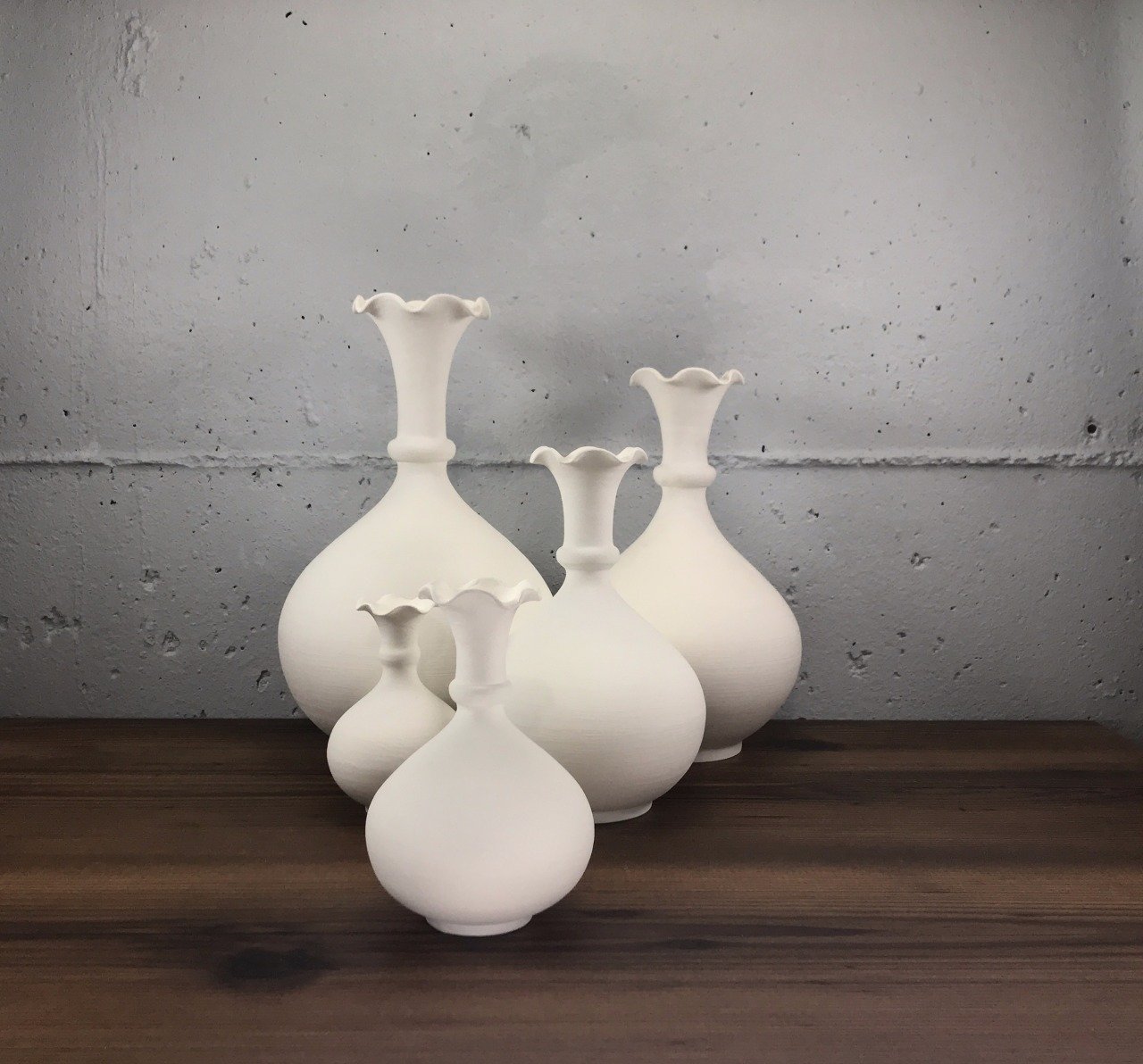 15cm Rölyef Gözyaşı Vazo