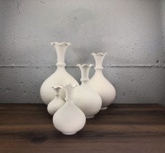 15cm Rölyef Gözyaşı Vazo