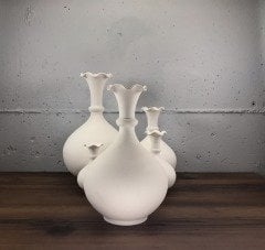 25cm Rölyef Gözyaşı Vazo