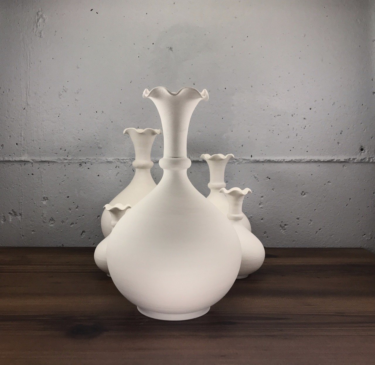 30cm Rölyef Gözyaşı Vazo