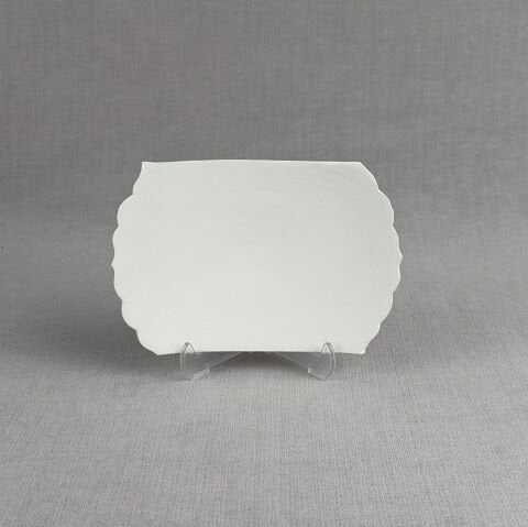 18cm Dikdörtgen Rölyef Tabak
