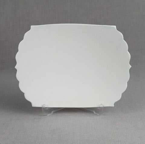 25cm Dikdörtgen Rölyef Tabak