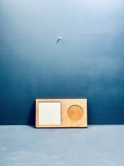 Ahşap Kahve Sunum Tabağı