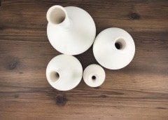 30cm Gözyaşı Vazo