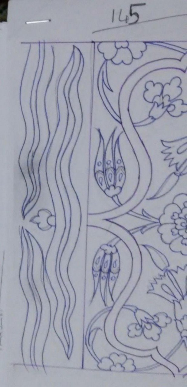 NO.145 KARO DESEN 20 X 20cm