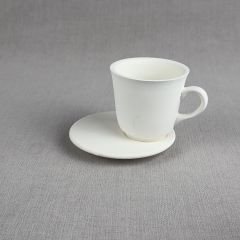 Nescafe Kahve Sunum Takımı Elips Tabak - Klasik Fincan