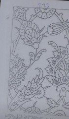 NO.223 KARO DESEN 20 X 20cm