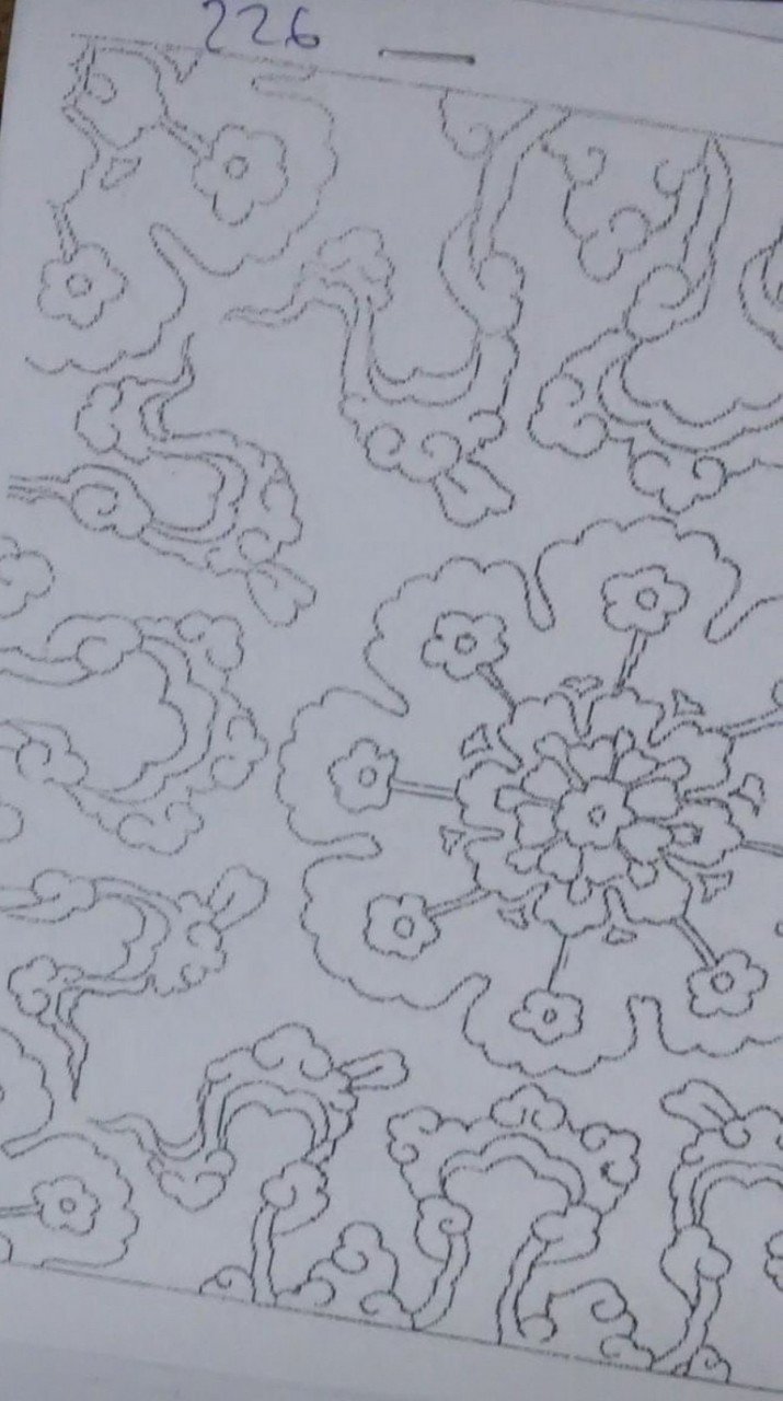 NO.226 KARO DESEN 20 X 20cm