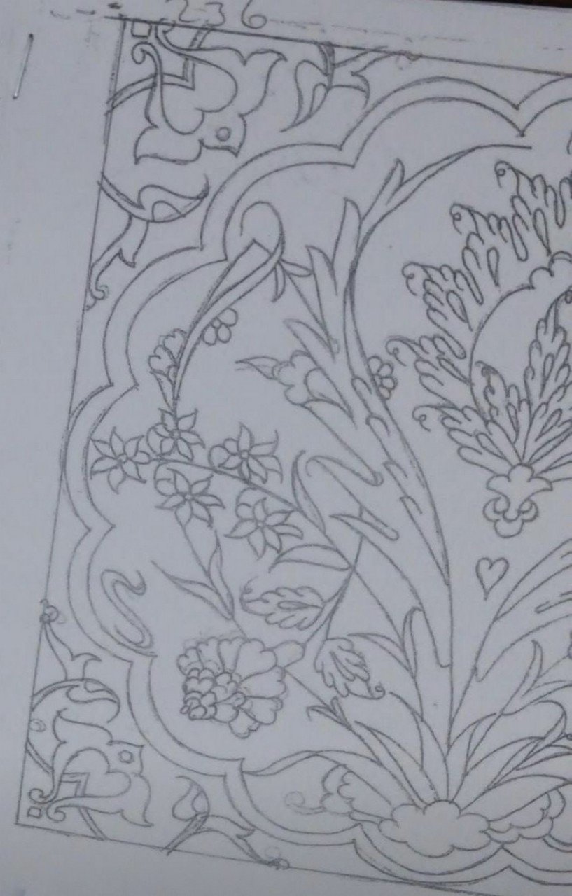 NO.236 KARO DESEN 20 X 20cm