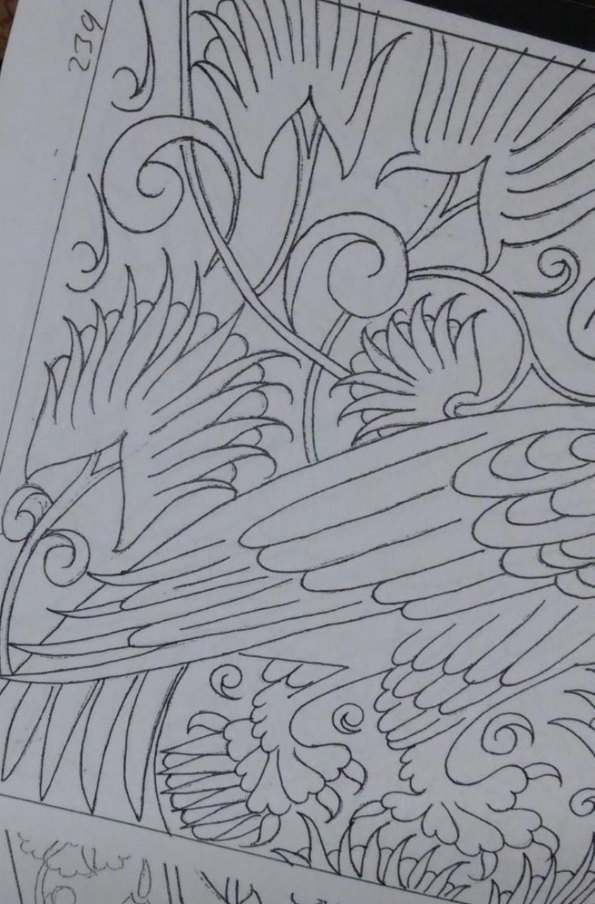 NO.239 KARO DESEN 20 X 20cm