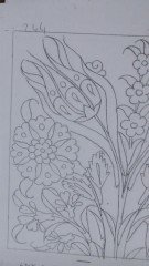 NO.244 KARO DESEN 25 X 25cm