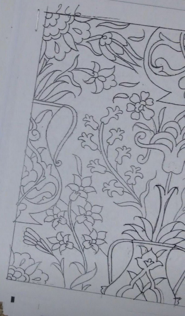 NO.246 KARO DESEN 20 X 20cm