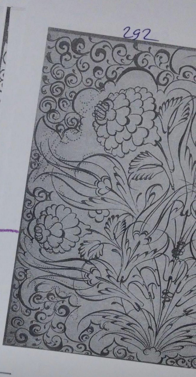 NO.292 KARO DESEN 20 X 20cm