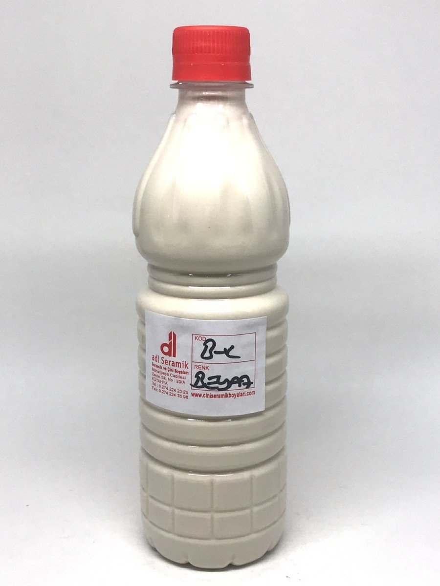 KB-100 BEYAZ KABARTMA BOYA 500cc Ambalaj