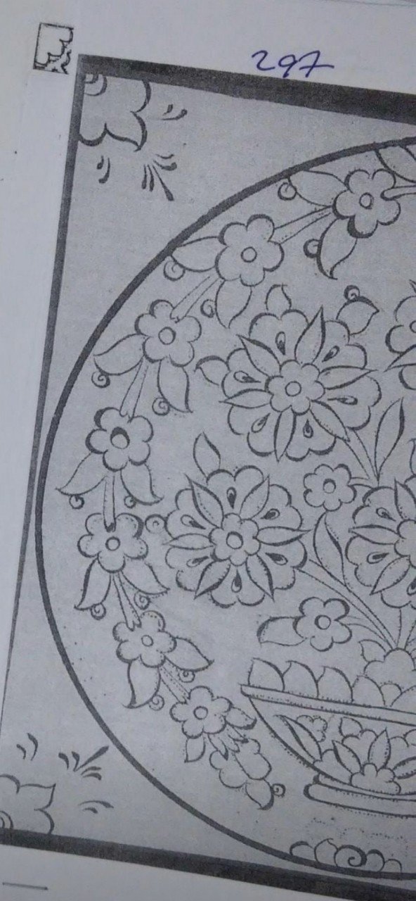 NO.297 KARO DESEN 20 X 20cm