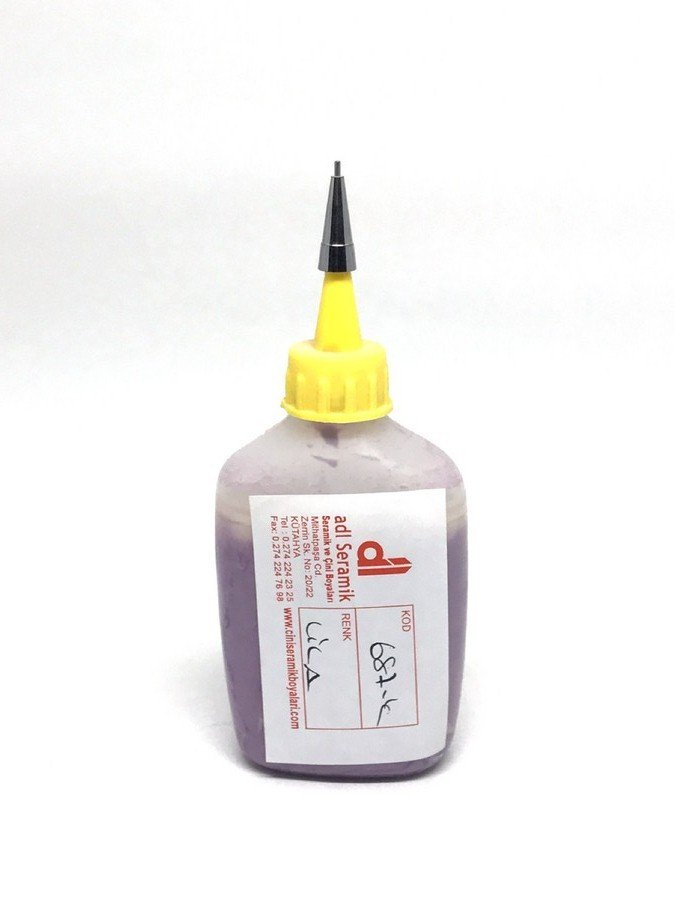 KB-687A Lila Kabartma Boya Pompa Ambalaj