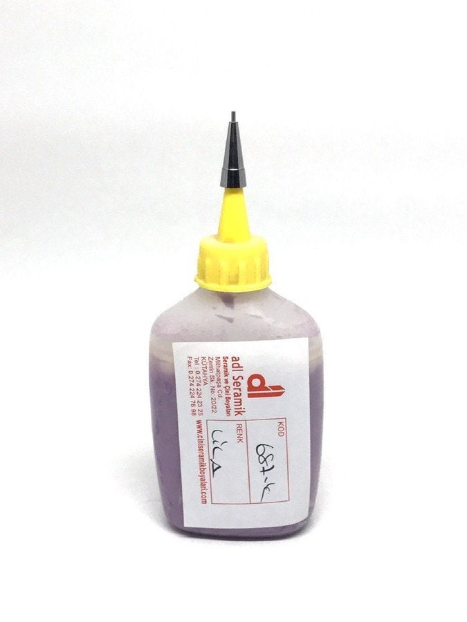 KB-687A Lila Kabartma Boya Pompa Ambalaj