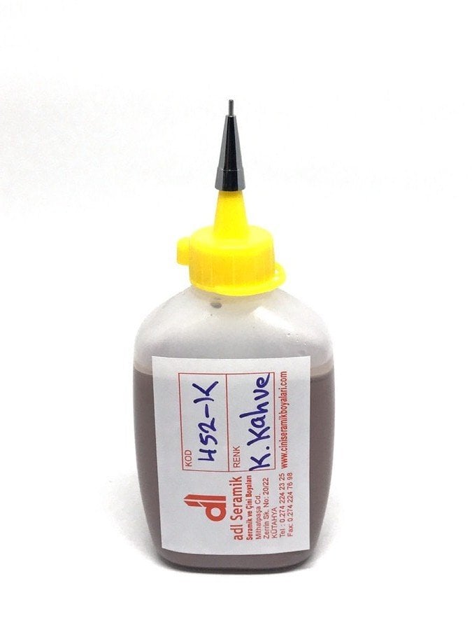 KB-452B KAHVERENGİ KABARTMA BOYA Pompa Ambalaj