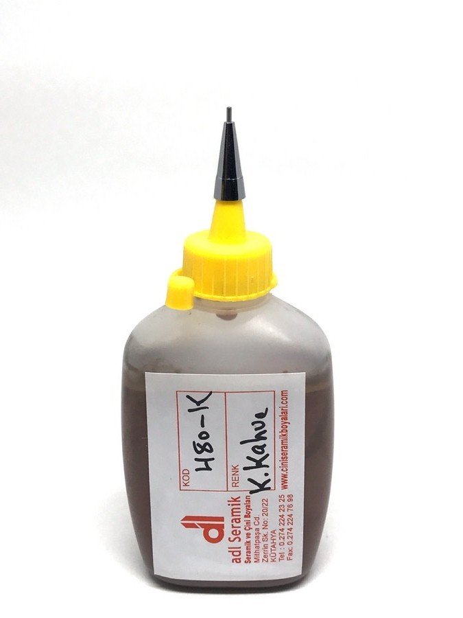 KB-480B Kızıl Kahve Kabartma Boya Pompa Ambalaj