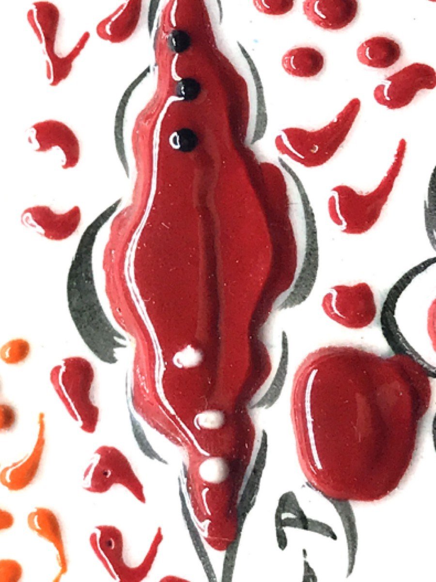 KB-103B KOYU KIRMIZI KABARTMA BOYA 500cc Ambalaj