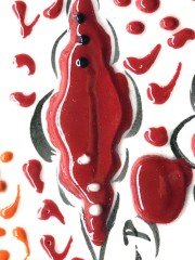 KB-103B KOYU KIRMIZI KABARTMA BOYA 500cc Ambalaj