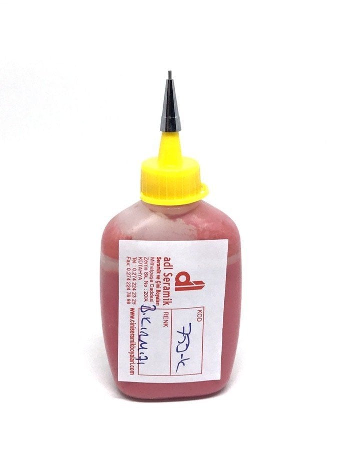 KB-754B BAYRAK KIRMIZI KABARTMA BOYA Pompa Ambalaj