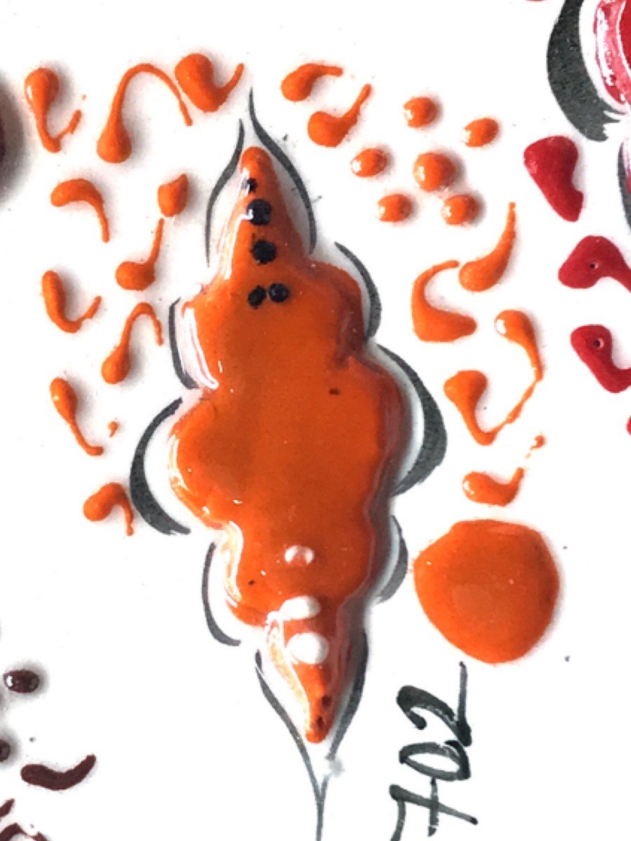 KB-704B Oranj Kabartma Boya