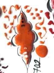 KB-704B Oranj Kabartma Boya