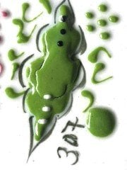 KB-307 Fıstık Yeşil Kabartma Boya 500cc Ambalaj