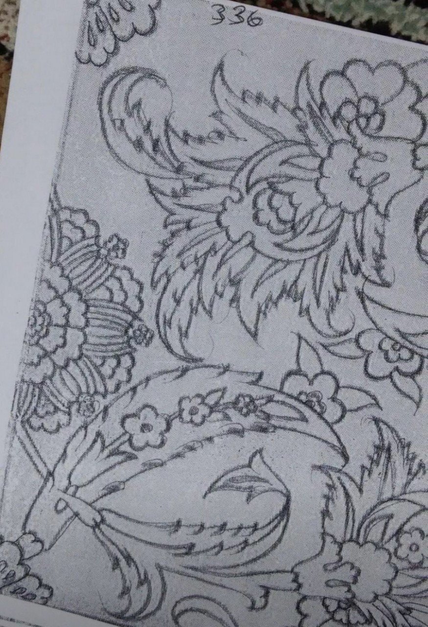 NO.336 KARO DESEN 20 X 20cm