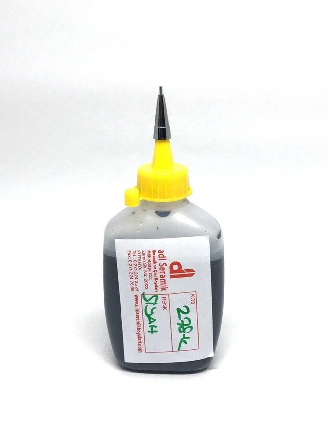 KB-278B Co.SİYAH KABARTMA BOYA Pompa Ambalaj
