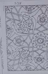 NO.338 KARO DESEN 20 X 20cm