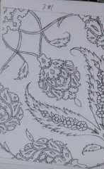 NO.381 KARO DESEN 25 X 25cm