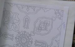 NO.222 KARO DESEN 20 X 20cm