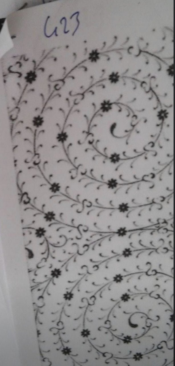 NO.423 KARO DESEN 20 X 20cm