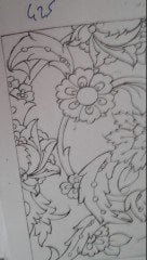 NO.425 KARO DESEN 20 X 20cm