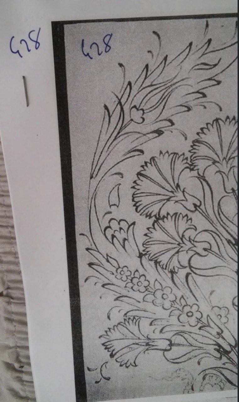 NO.428 KARO DESEN 20 X 20cm