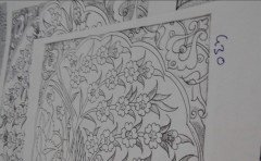 NO.430 KARO DESEN 25 X 25cm