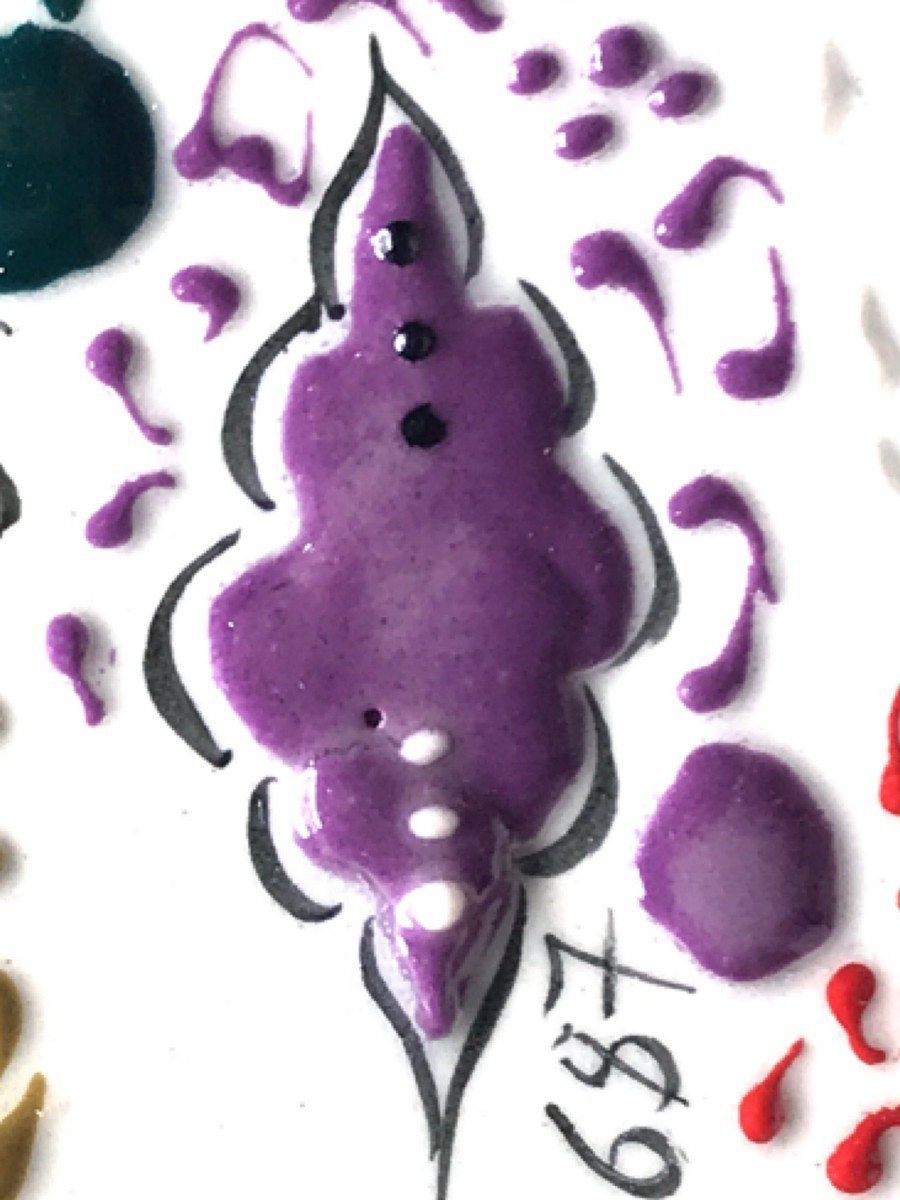 KB-687A Lila Kabartma Boya