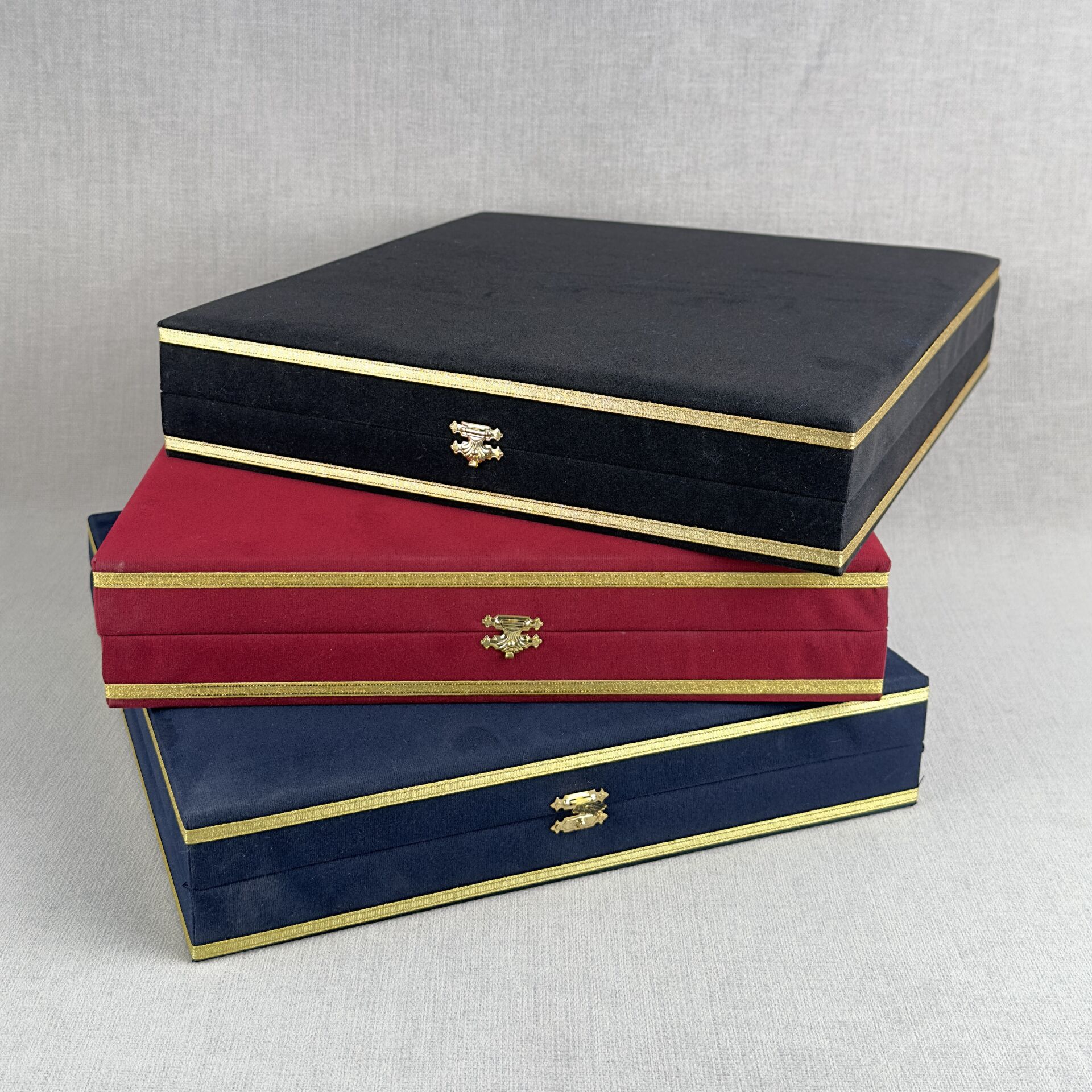 40cm Tabak Kadife Kutu