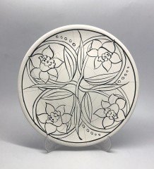 Mandala Model-6 18cm Tahrirli Tabak