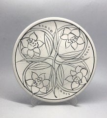 Mandala Model-6 25cm Tahrirli Tabak