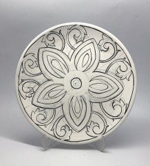 Mandala Model-7 18cm Tahrirli Tabak