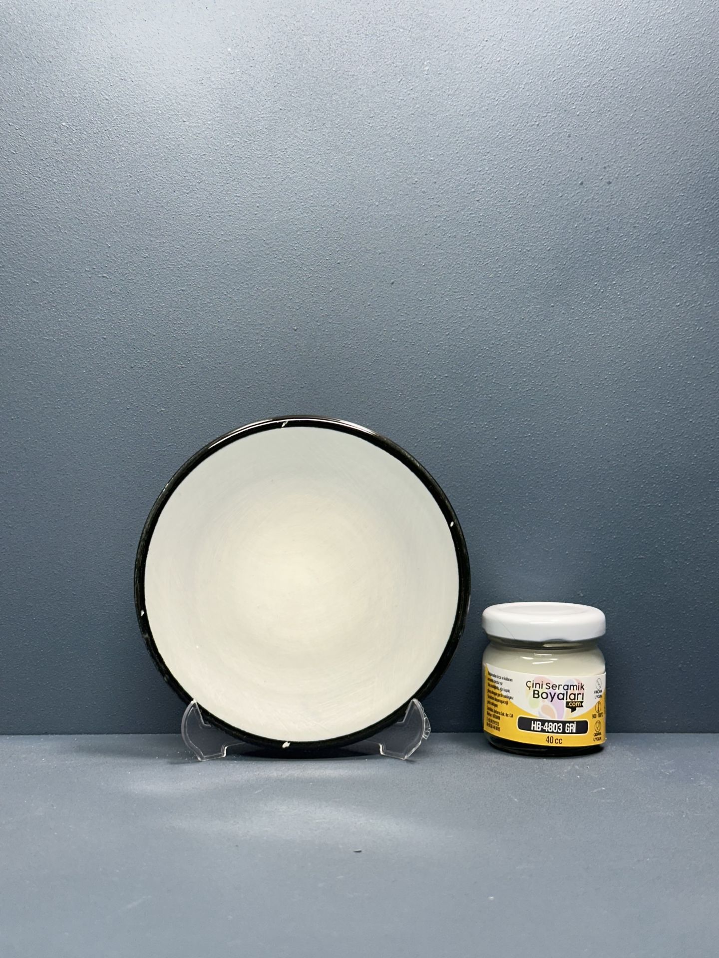 HB-4803 Gri Hazır Boya 40 cc