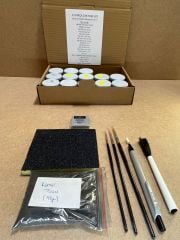 21 Parça Sır Altı Seramik-Çini Boyama Başlangıç Seti