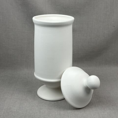 38cm Ayaklı Silindir Küp