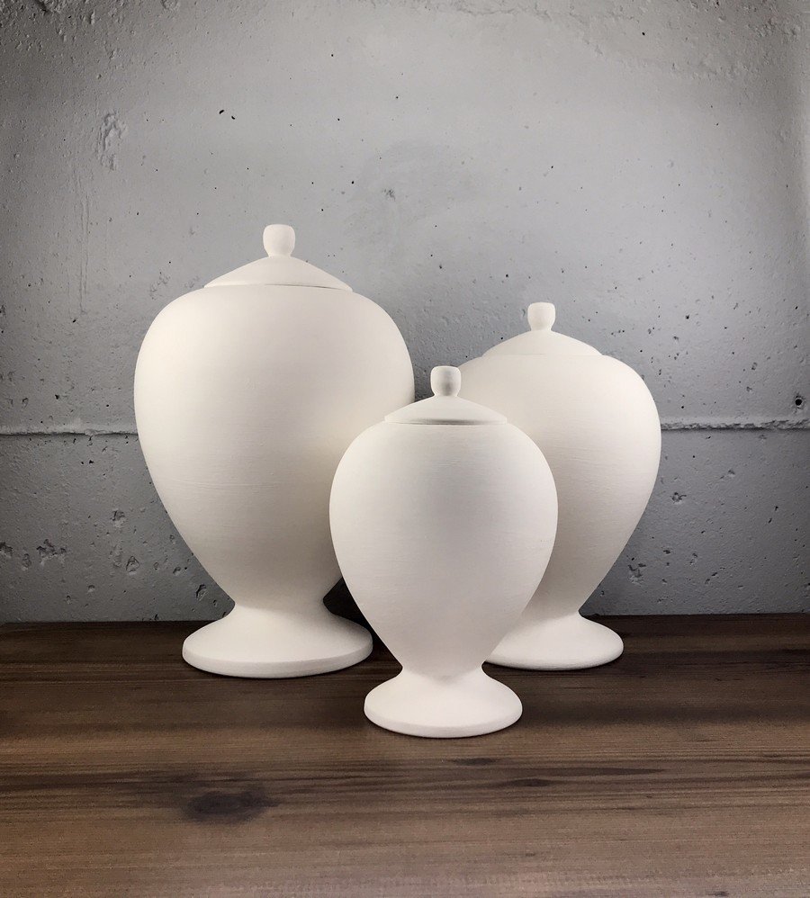 25cm Ayaklı Kavanoz