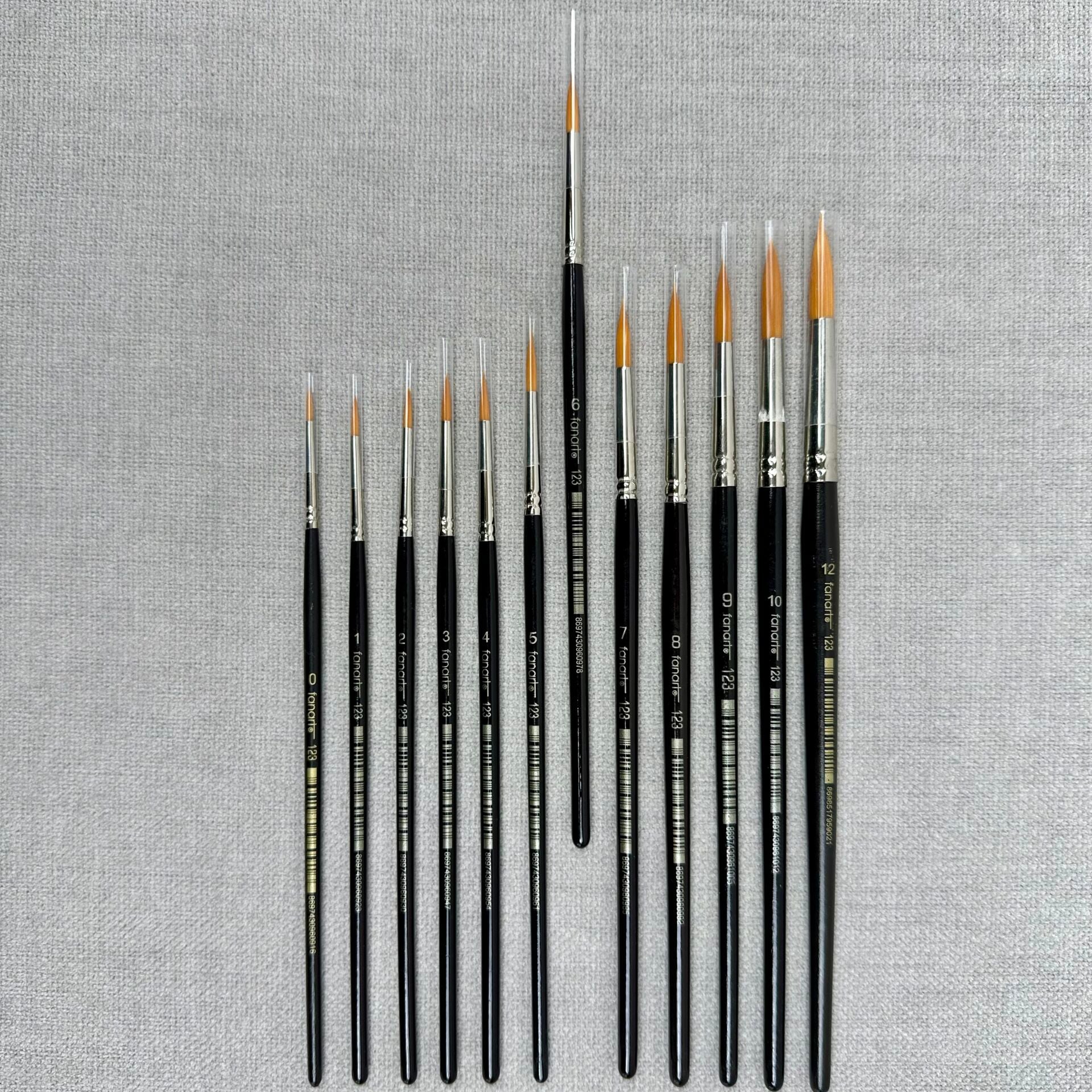 Fanart 123 Serisi Fırça NO.6 12 Lİ PAKET
